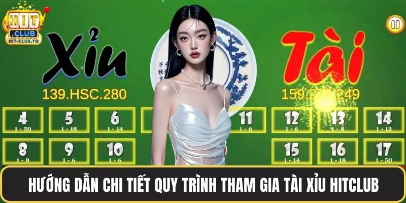 Hướng dẫn chi tiết quy trình tham gia tài xỉu HitClub