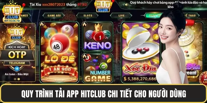Quy trình tải app HitClub chi tiết cho người dùng