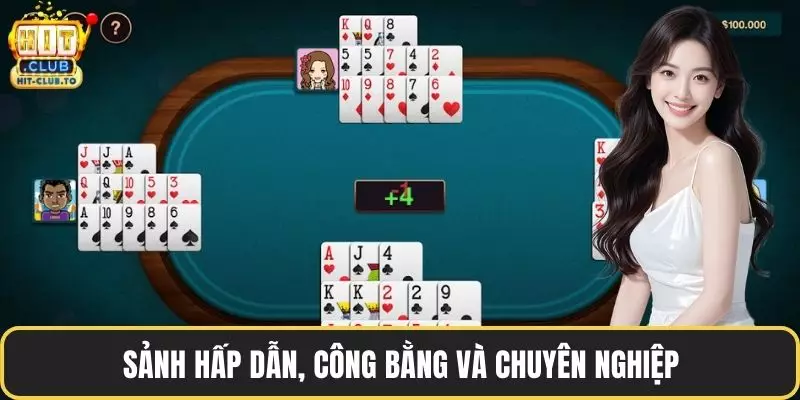 Sảnh hấp dẫn, công bằng và chuyên nghiệp